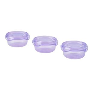 ست 3 عددی ظروف نگهدارنده غذا ایکیا مدل 50597101-IKEA PRUTA